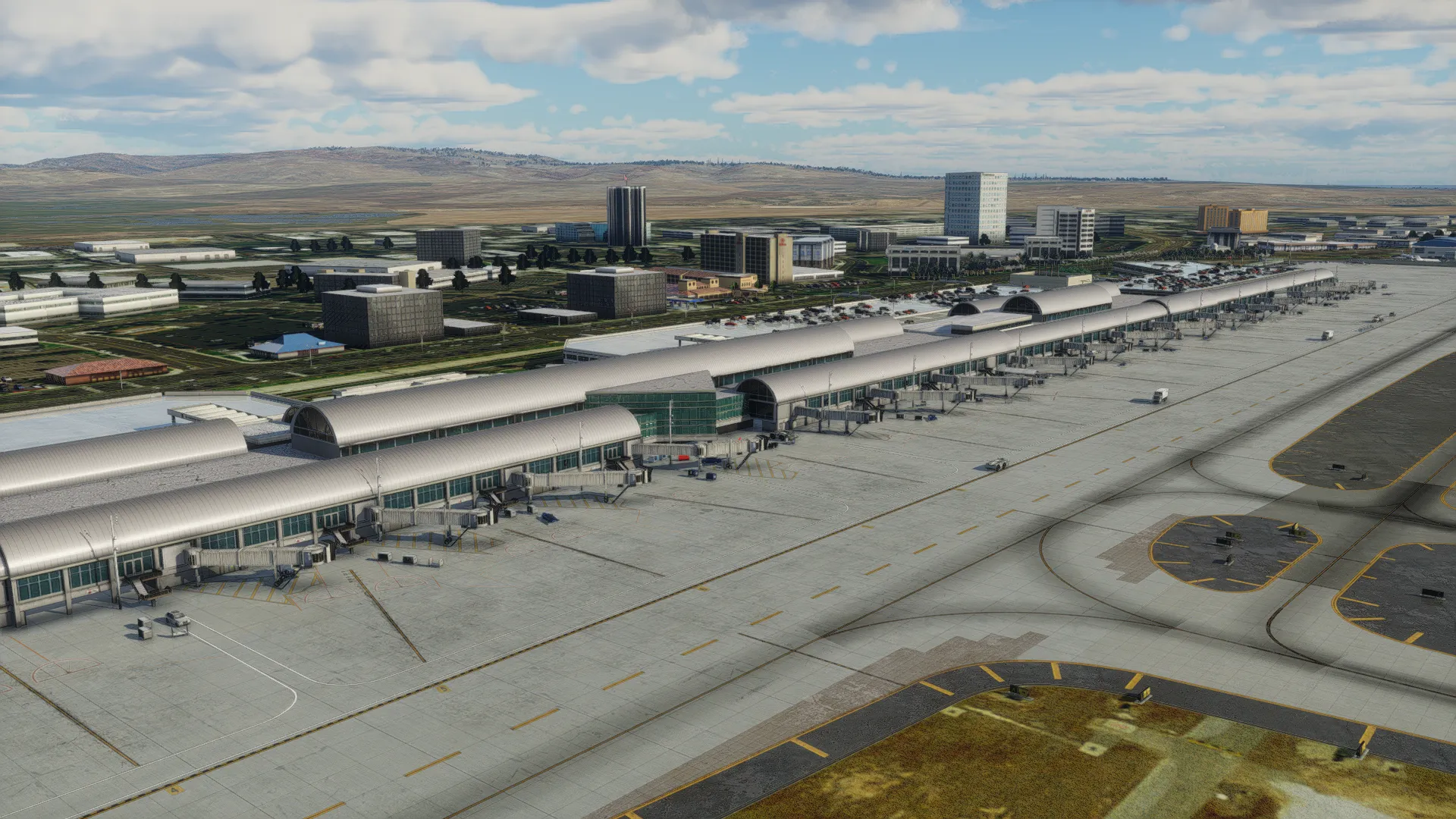 Аэропорт KSNA ( Ориндж, США )