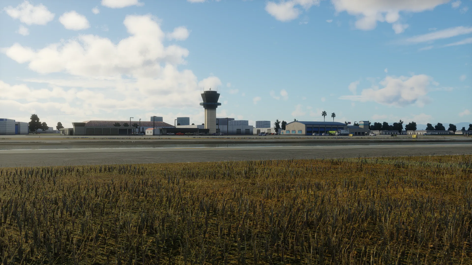 Аэропорт KSNA ( Ориндж, США )