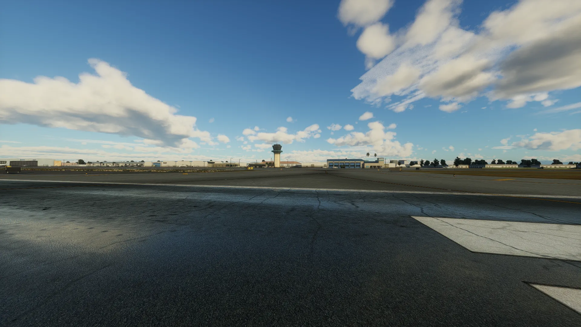 Аэропорт KSNA ( Ориндж, США )