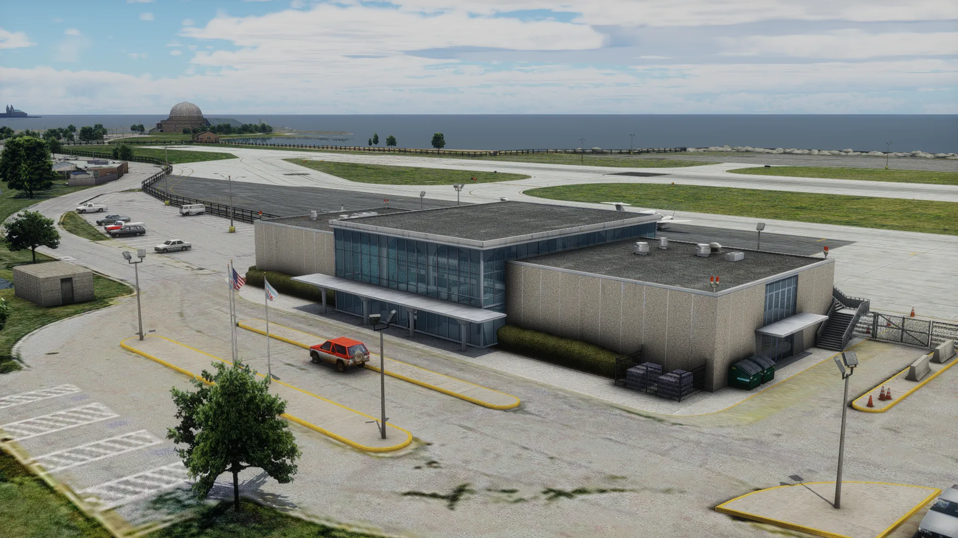 Аэропорт KCGX ( Чикаго, США )