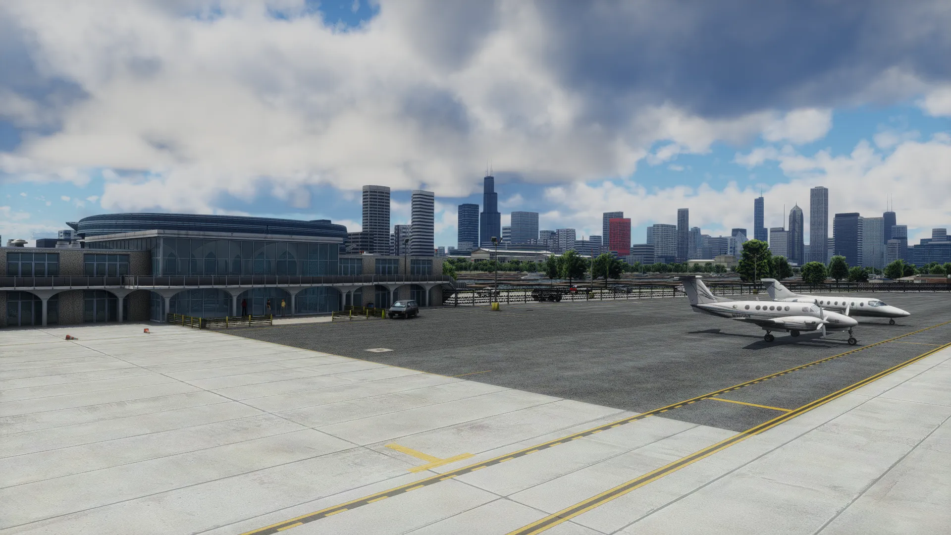 Аэропорт KCGX ( Чикаго, США )