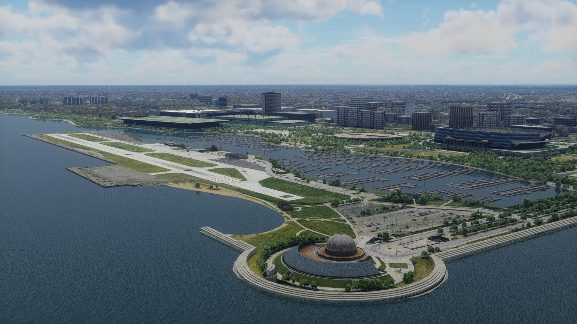 Аэропорт KCGX ( Чикаго, США )