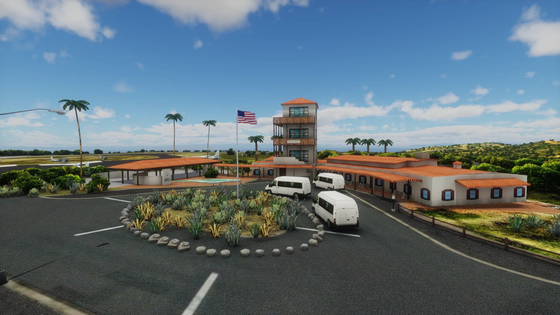 Аэропорт KAVX ( Санта-Каталина, США )