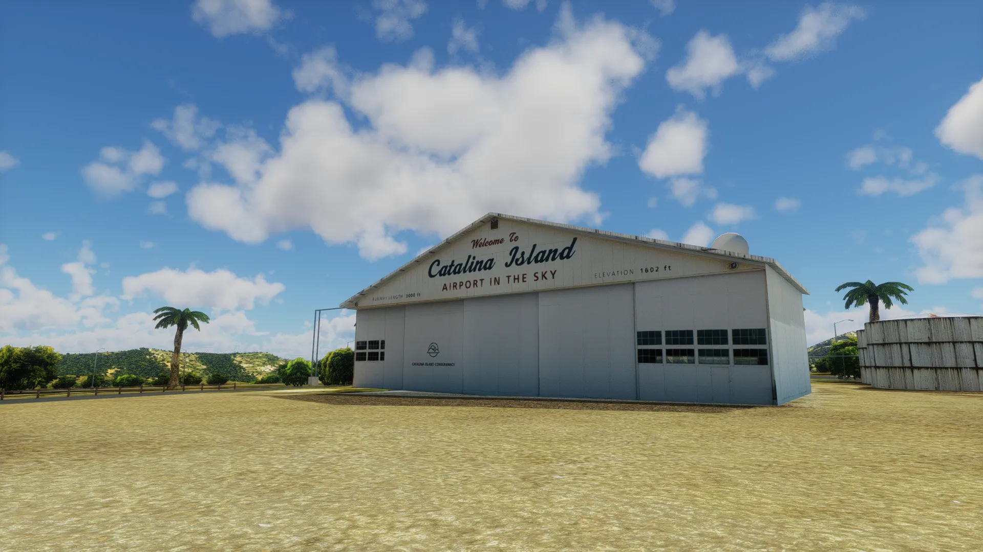 Аэропорт KAVX ( Санта-Каталина, США )