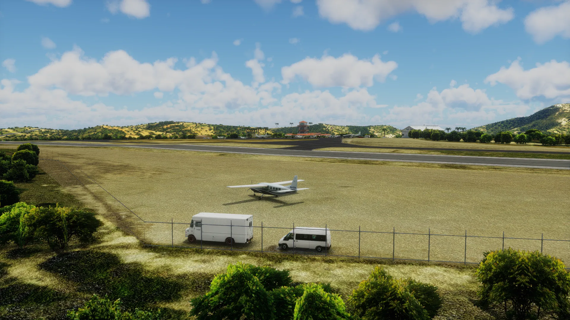 Аэропорт KAVX ( Санта-Каталина, США )