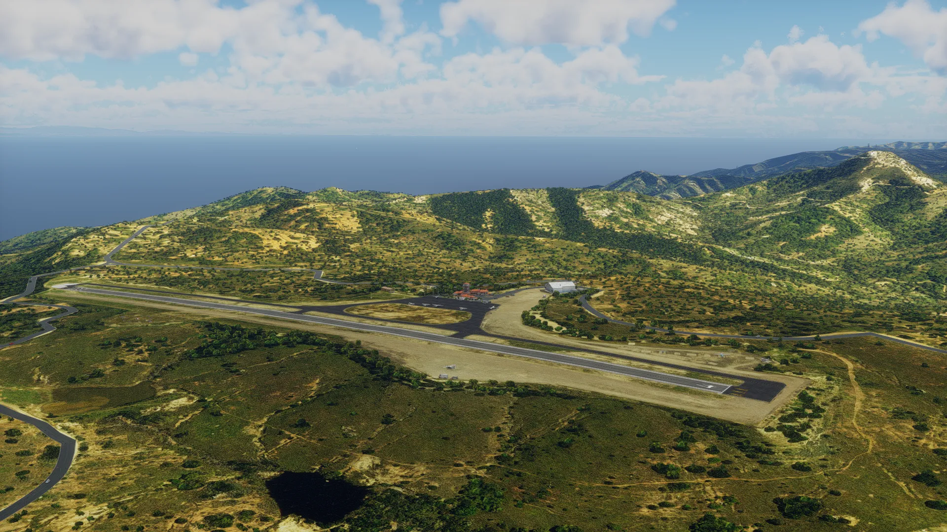 Аэропорт KAVX ( Санта-Каталина, США )