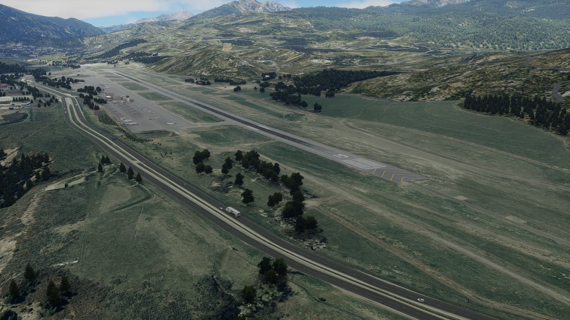 Аэропорт KASE ( Аспен, США )