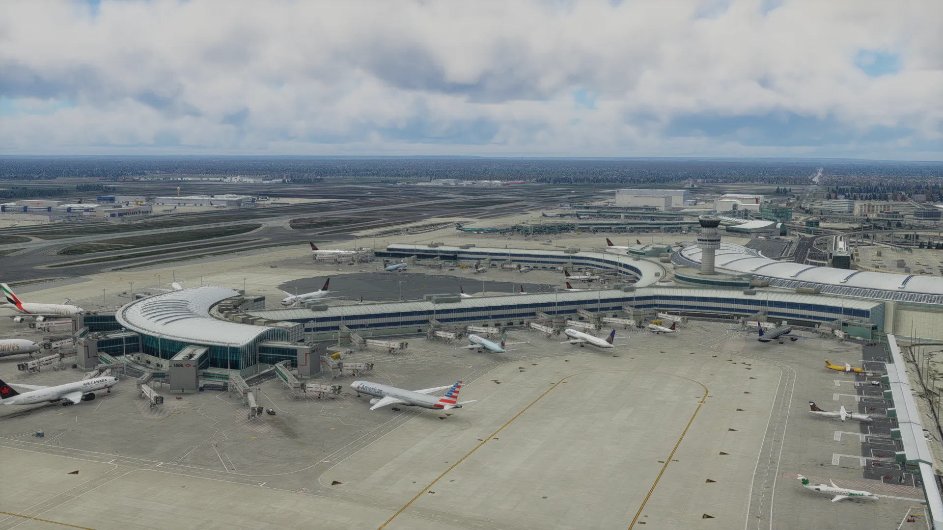 Аэропорт CYYZ ( Торонто, Канада )