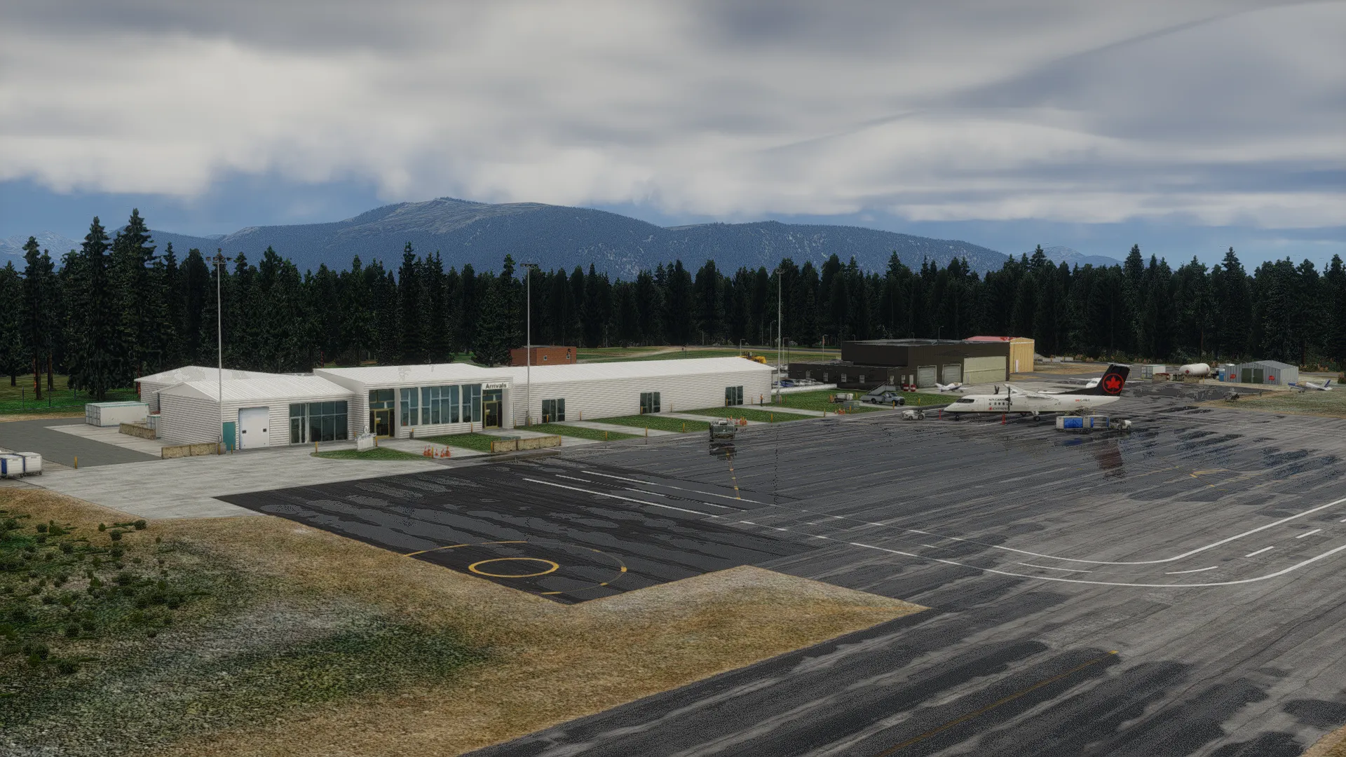 Аэропорт CYPR ( Принс-Руперт, Канада )