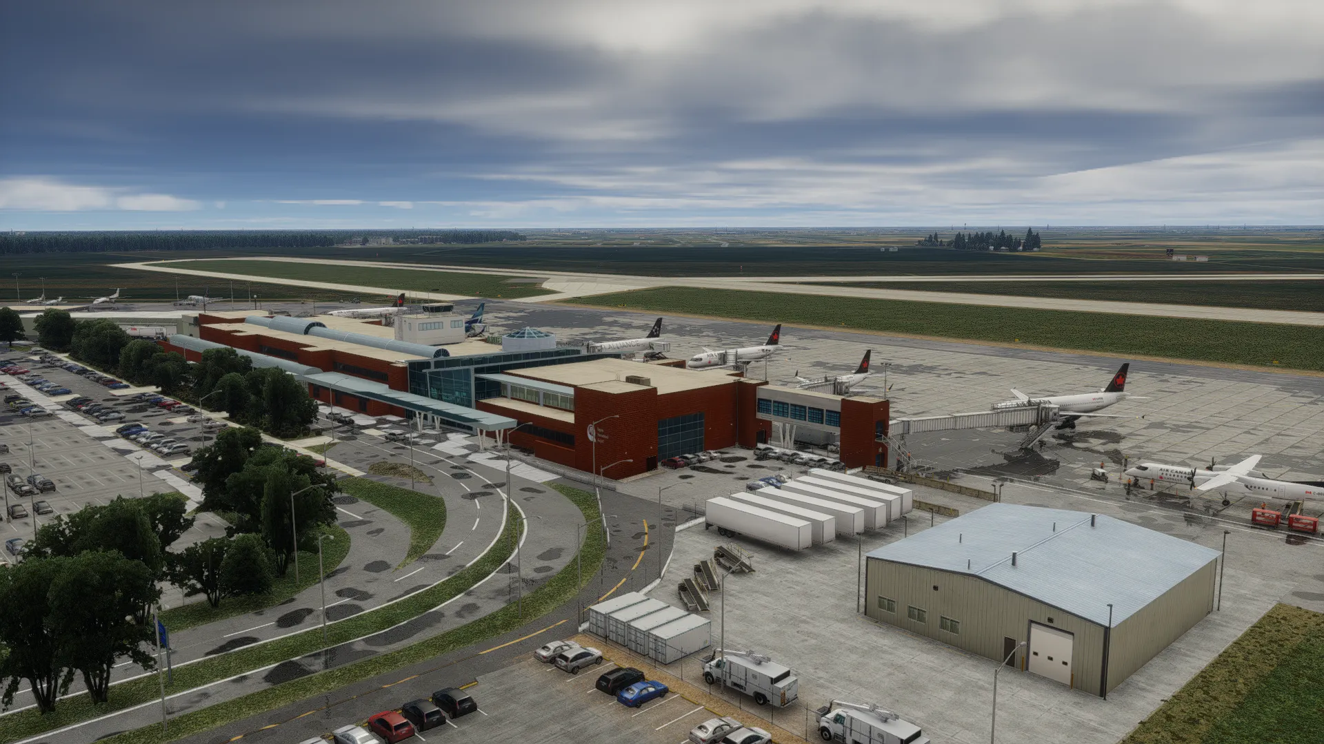 Аэропорт CYQR ( Реджайна, Канада )