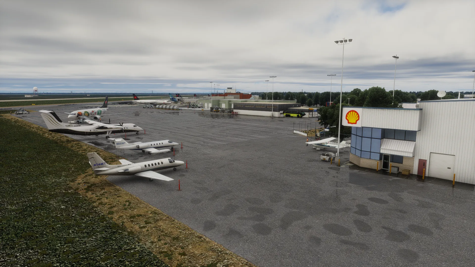 Аэропорт CYQR ( Реджайна, Канада )