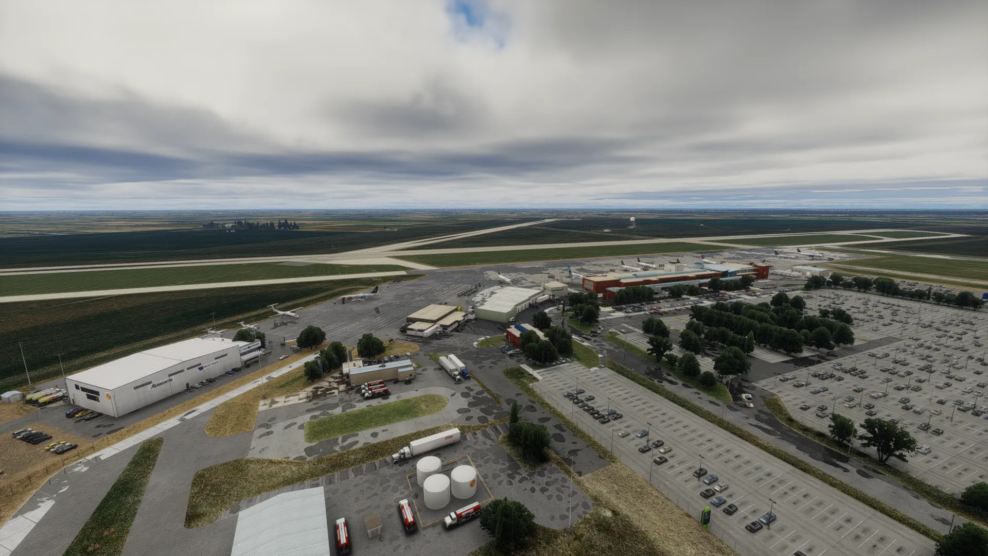 Аэропорт CYQR ( Реджайна, Канада )