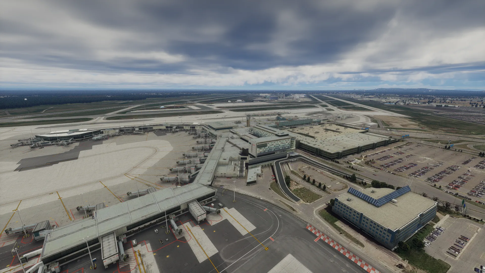 Аэропорт CYUL ( Монреаль, Канада )