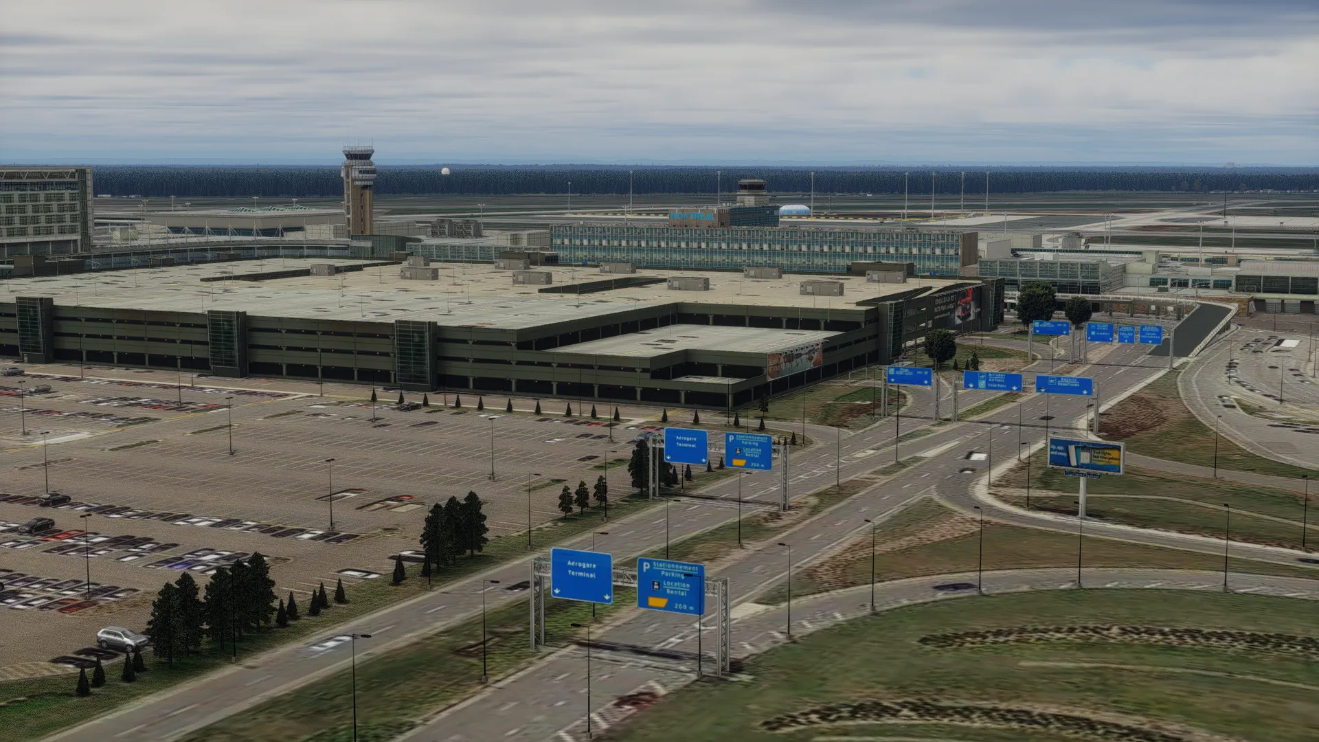 Аэропорт CYUL ( Монреаль, Канада )