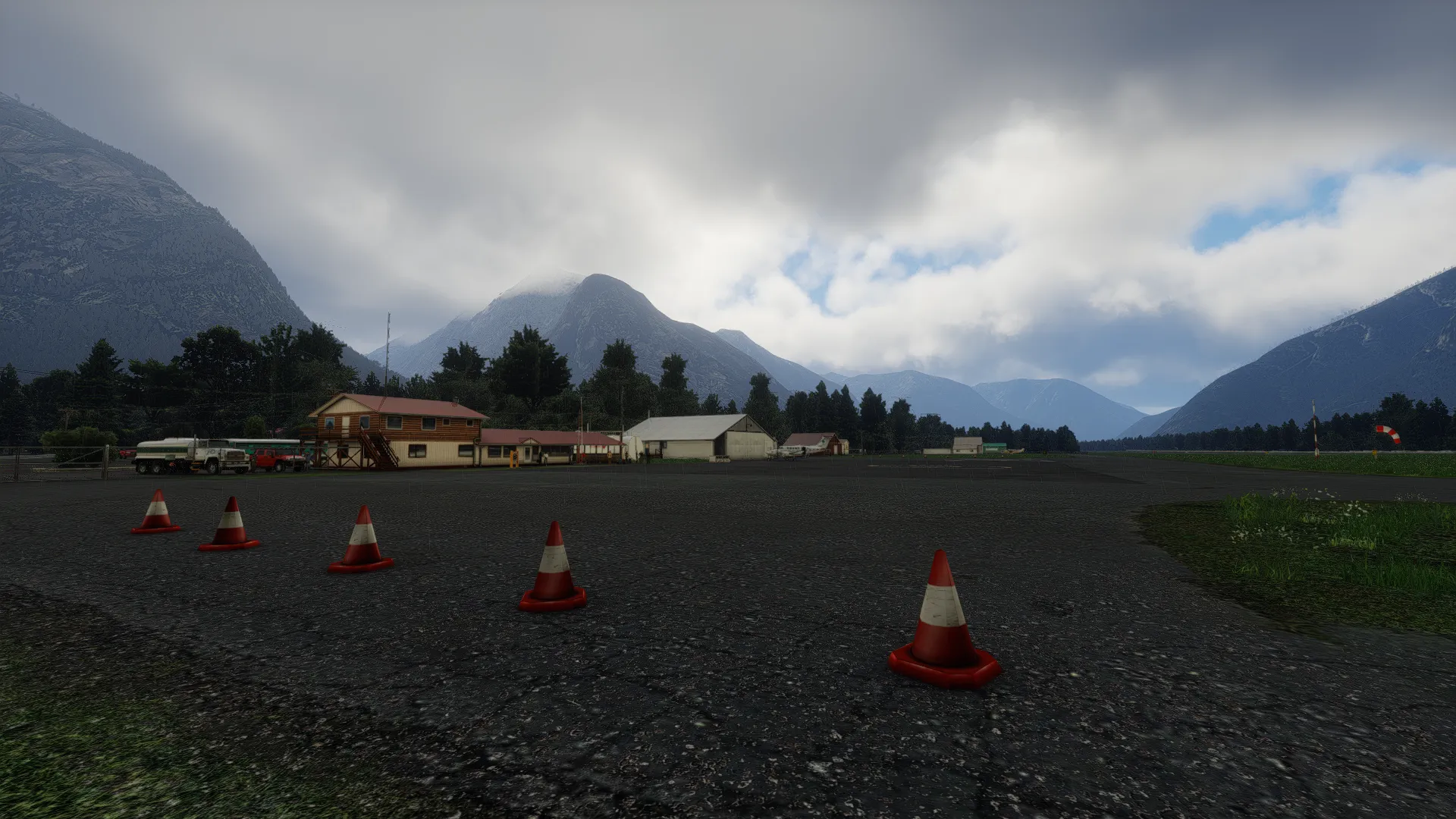 Аэропорт CYBD ( Белла Кула, Канада )