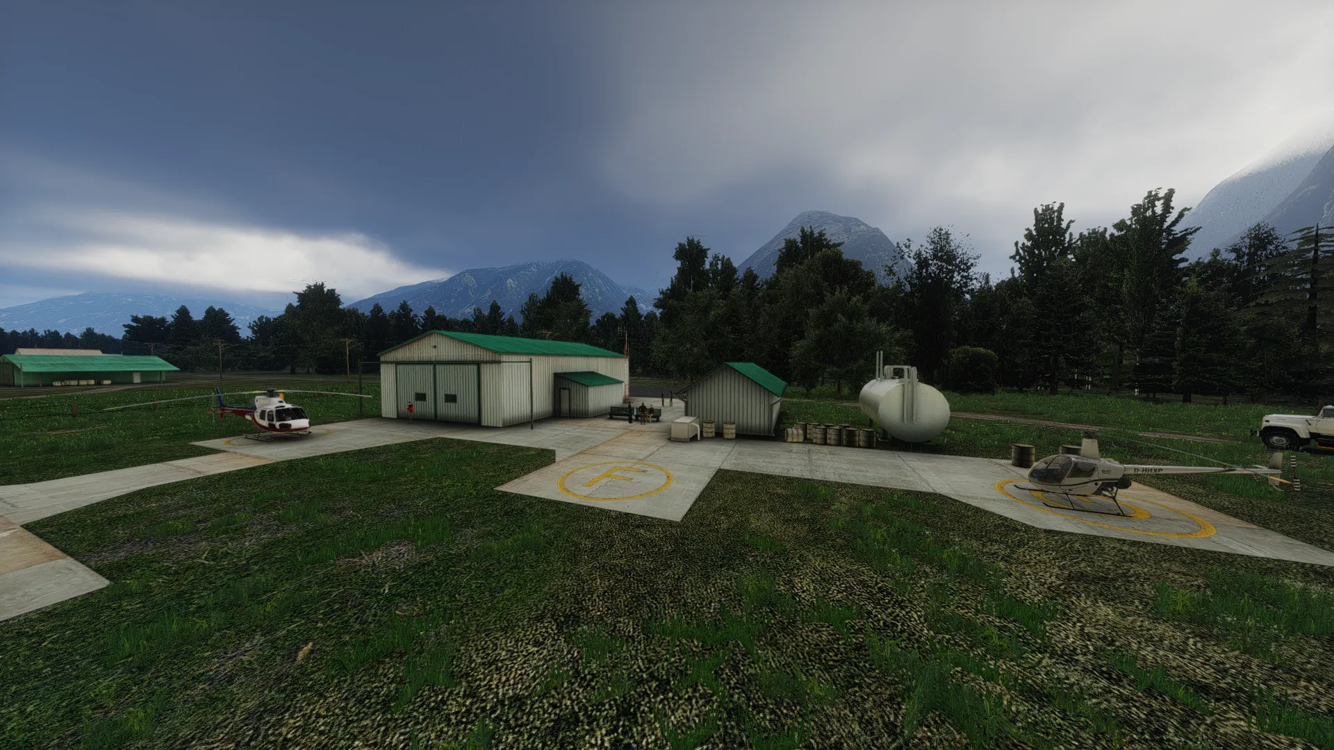 Аэропорт CYBD ( Белла Кула, Канада )