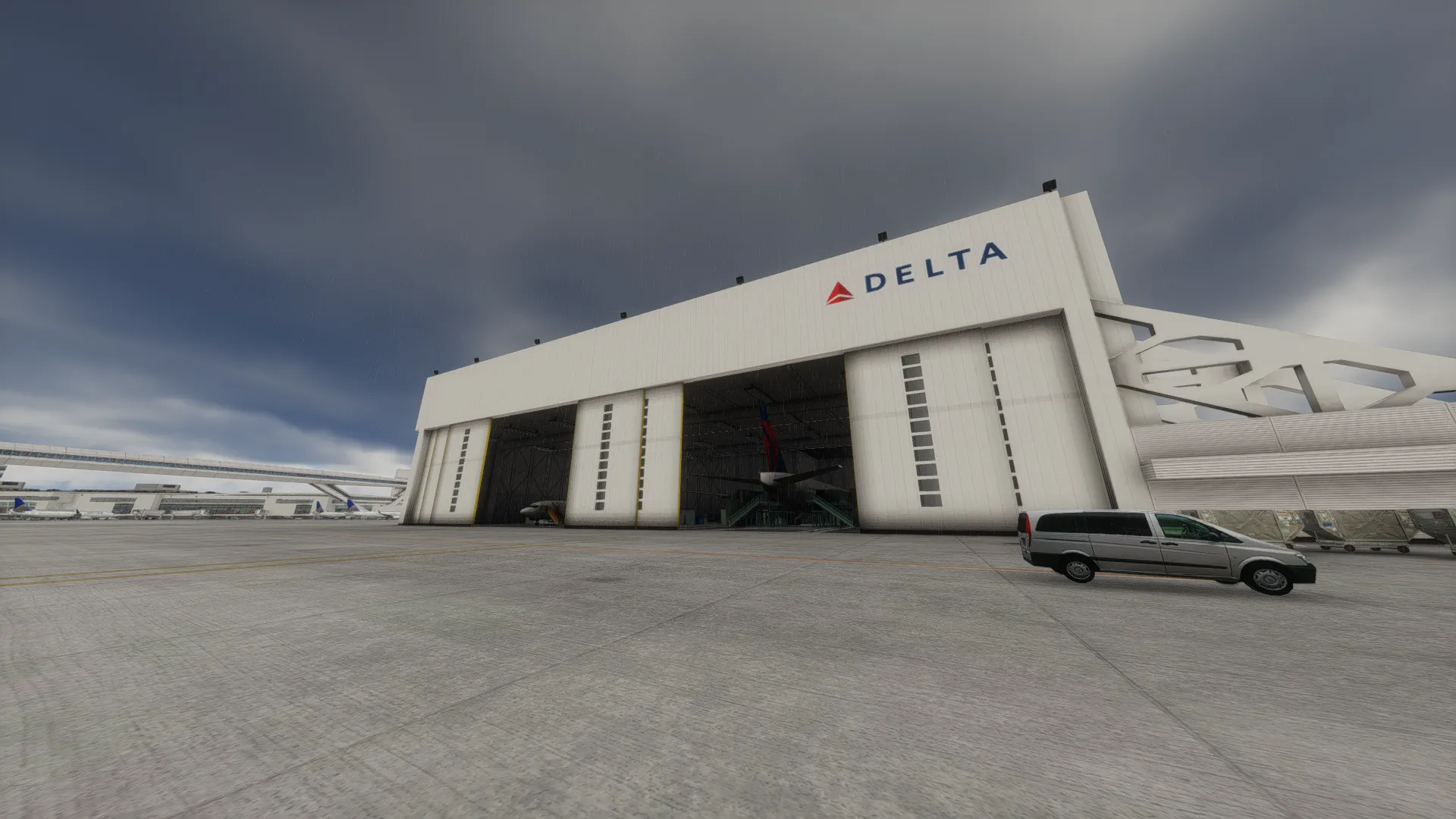 Аэропорт KSEA ( Сиэтл, США ) + город