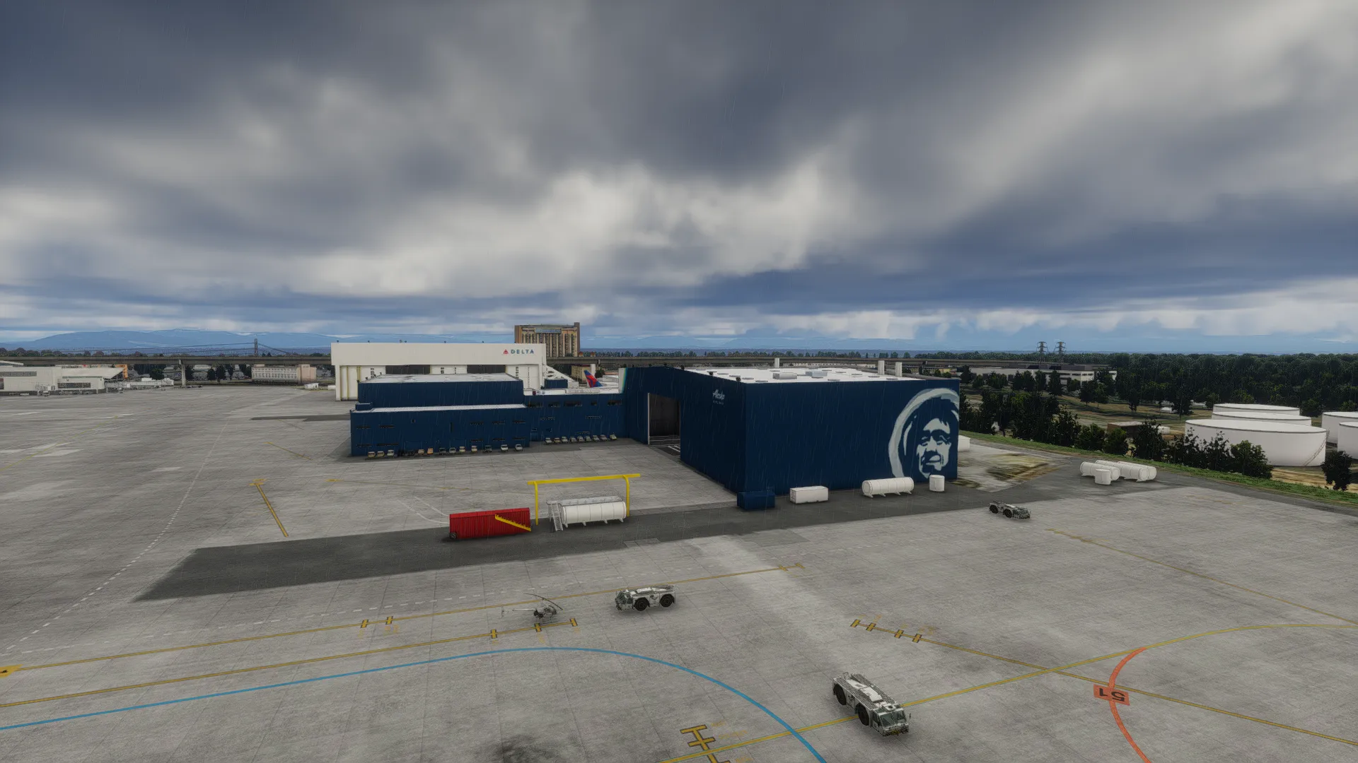 Аэропорт KSEA ( Сиэтл, США ) + город