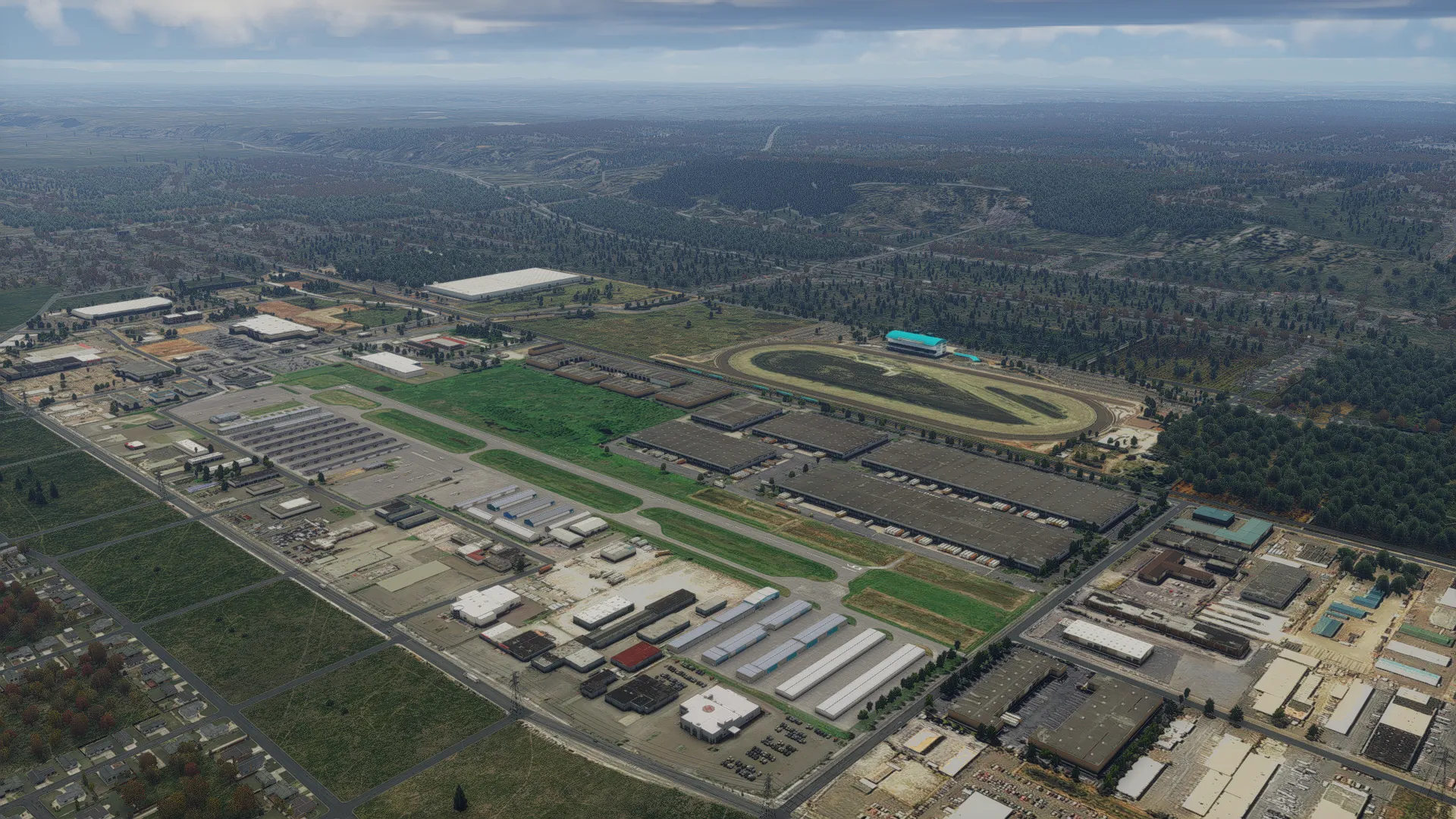 Аэропорт KSEA ( Сиэтл, США ) + город