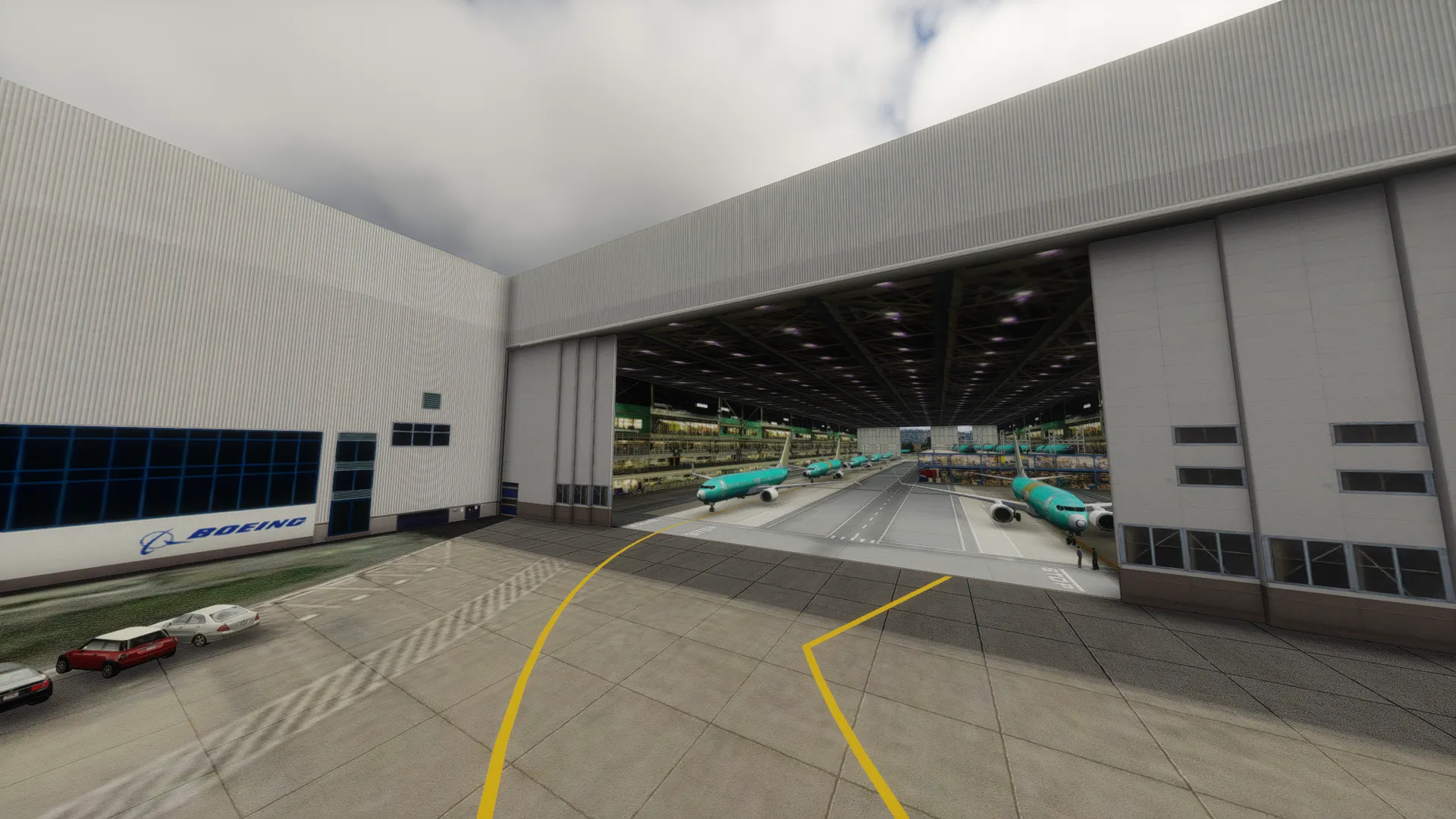 Аэропорт KSEA ( Сиэтл, США ) + город