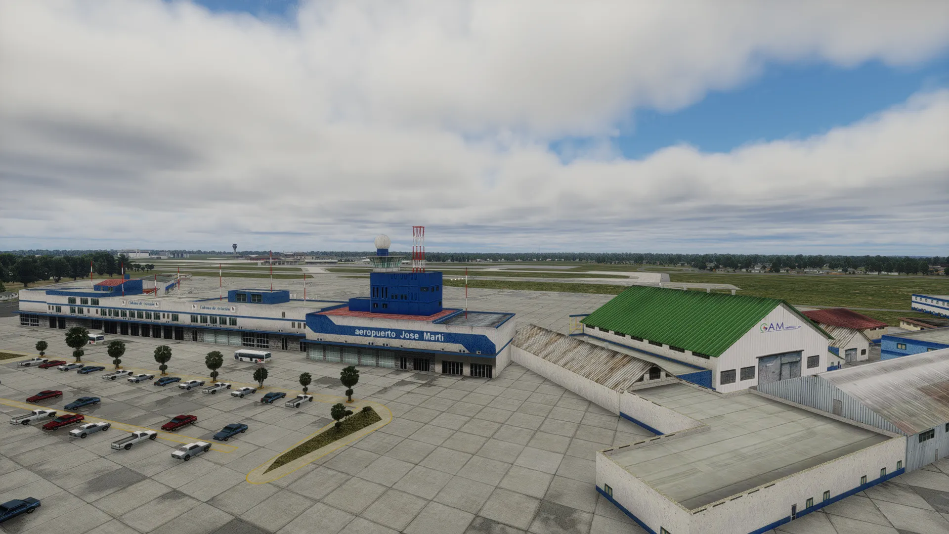 Аэропорт MUHA ( Гавана, Куба )