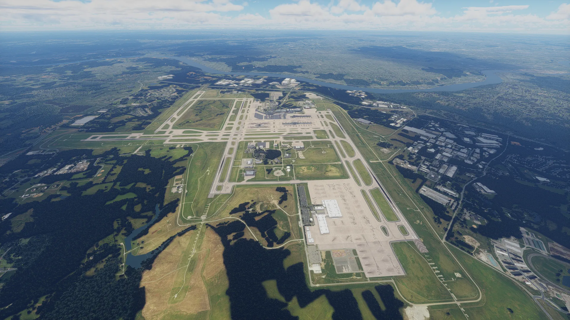 Аэропорт KCVG ( Цинциннати, США )