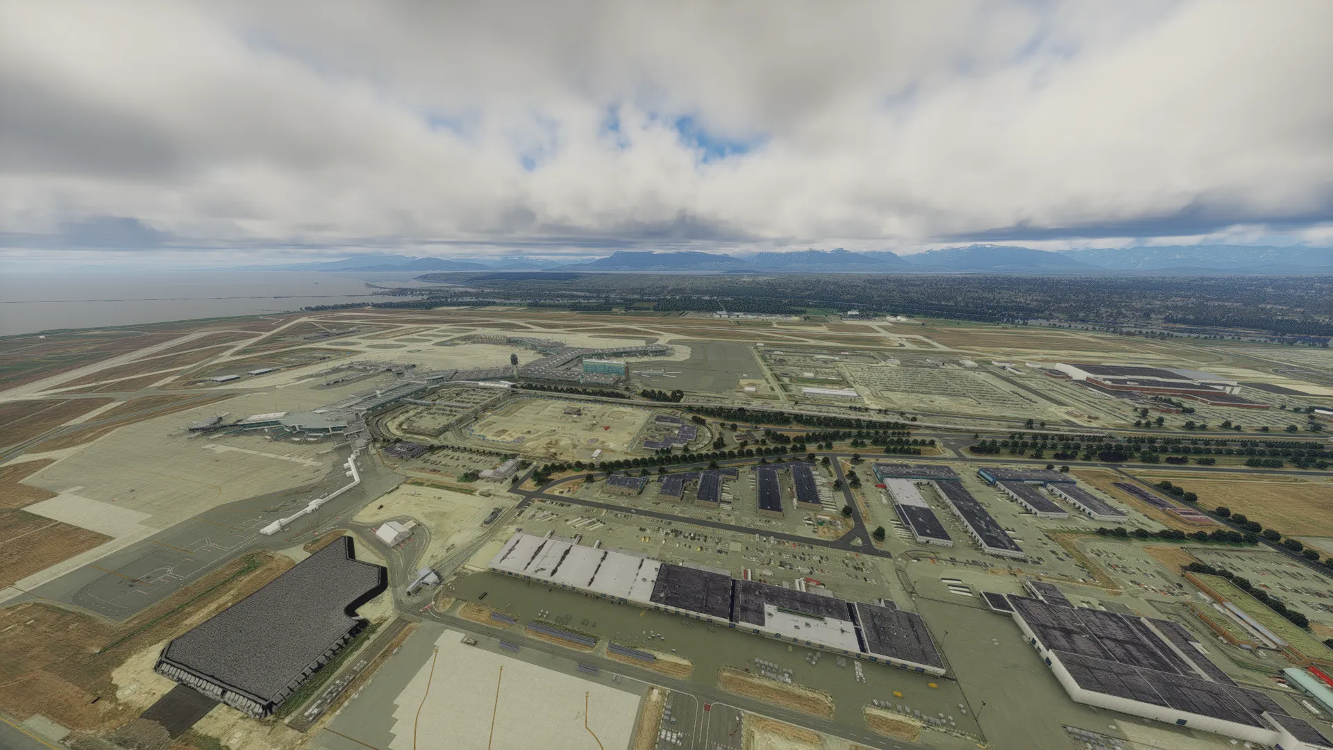 Аэропорт CYVR ( Ванкувер, Канада )