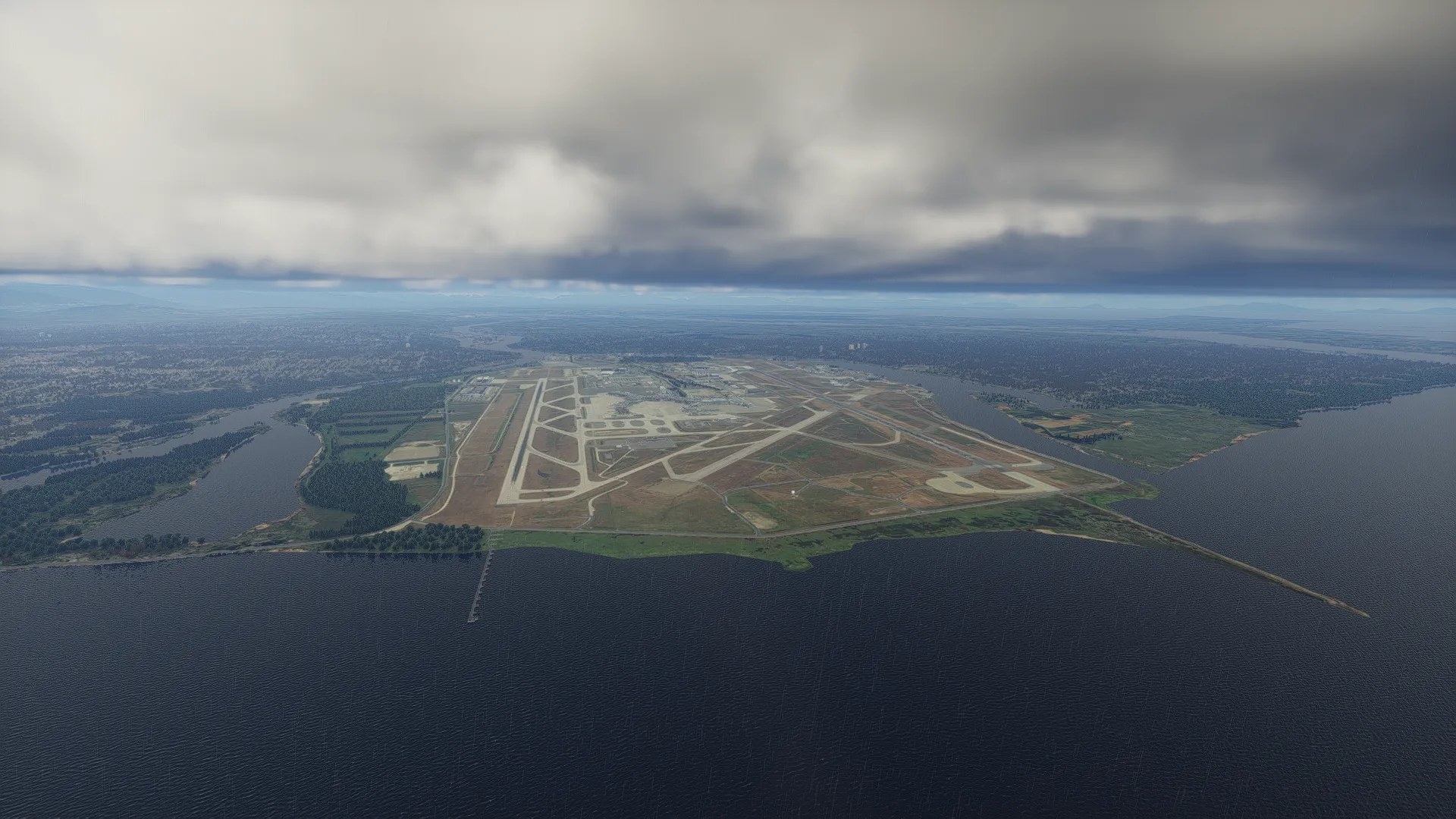 Аэропорт CYVR ( Ванкувер, Канада )