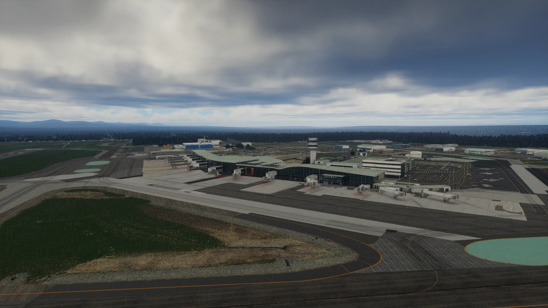 Аэропорт CYQB ( Квебек, Канада )