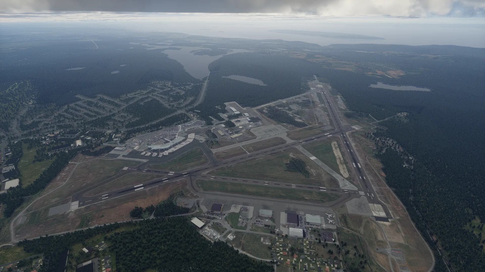 Аэропорт CYYT ( Сент-Джонс, Канада )