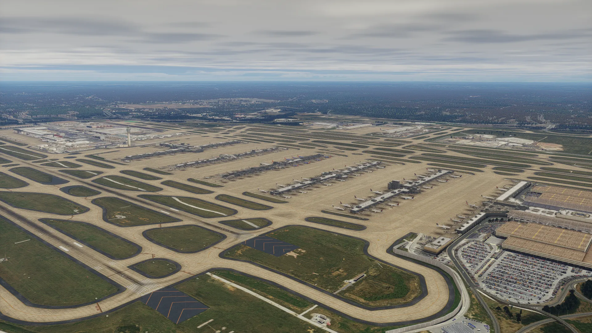 Аэропорт KATL ( Атланта, США )