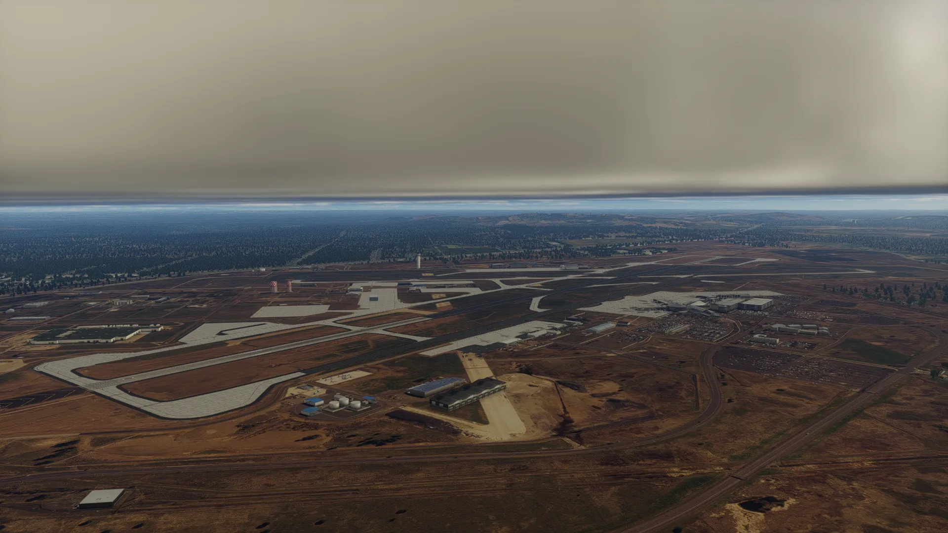 Аэропорт KGEG ( Спокан, США )