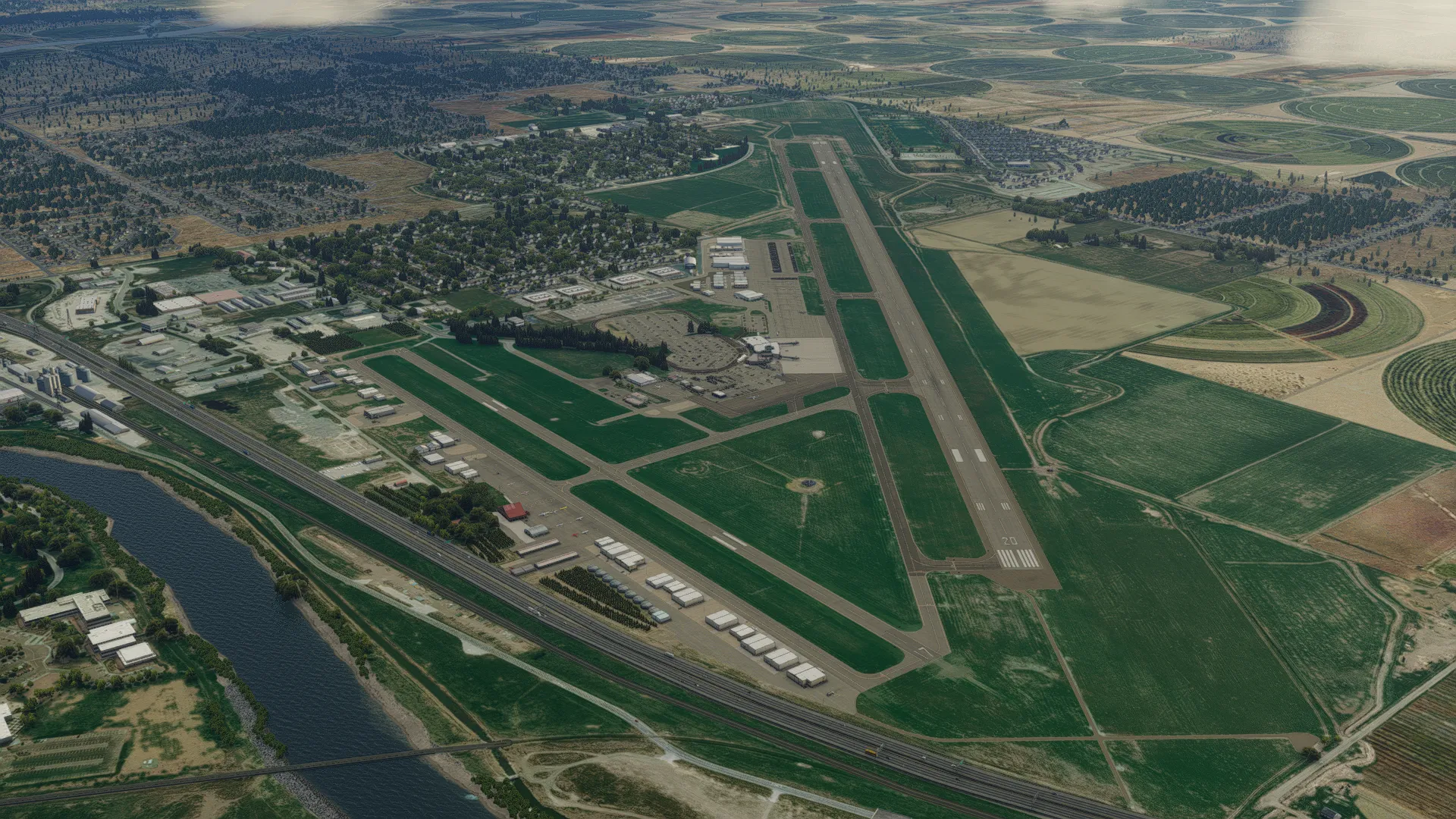 Аэропорт KIDA ( Айдахо-Фолс, США )