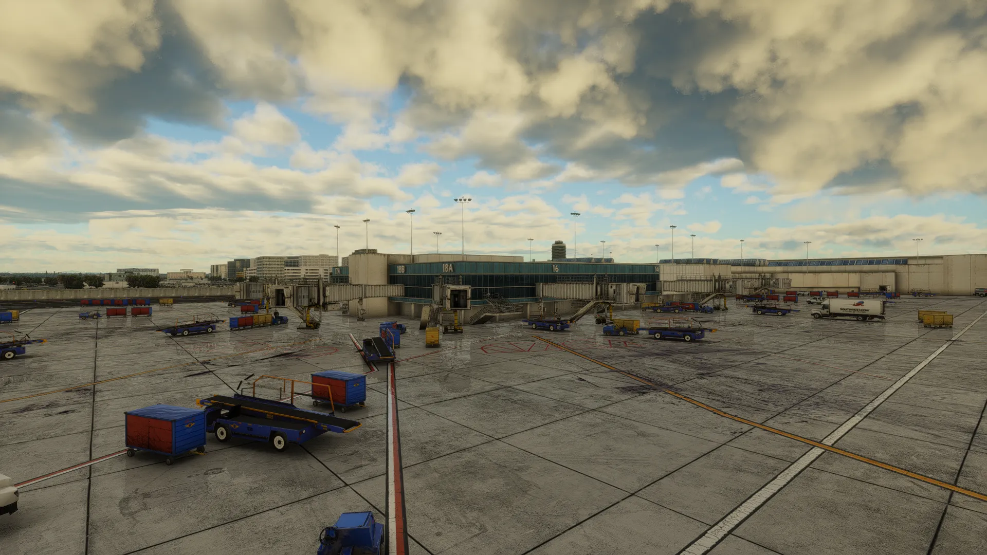 Аэропорт KLAX ( Лос-Анджелес, США )