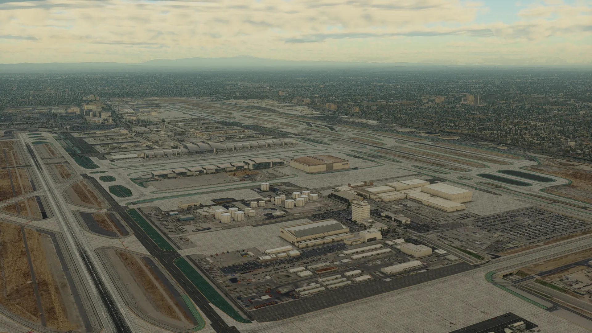 Аэропорт KLAX ( Лос-Анджелес, США )