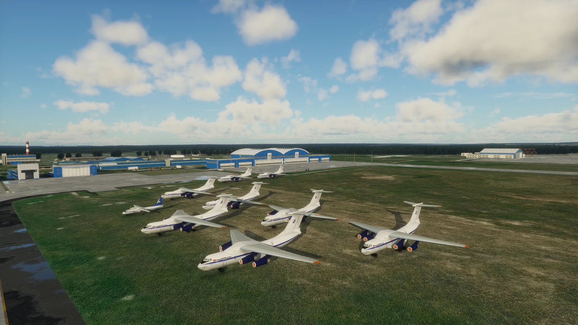 Аэропорт UMMS ( Минск, Беларусь ) v0.2b