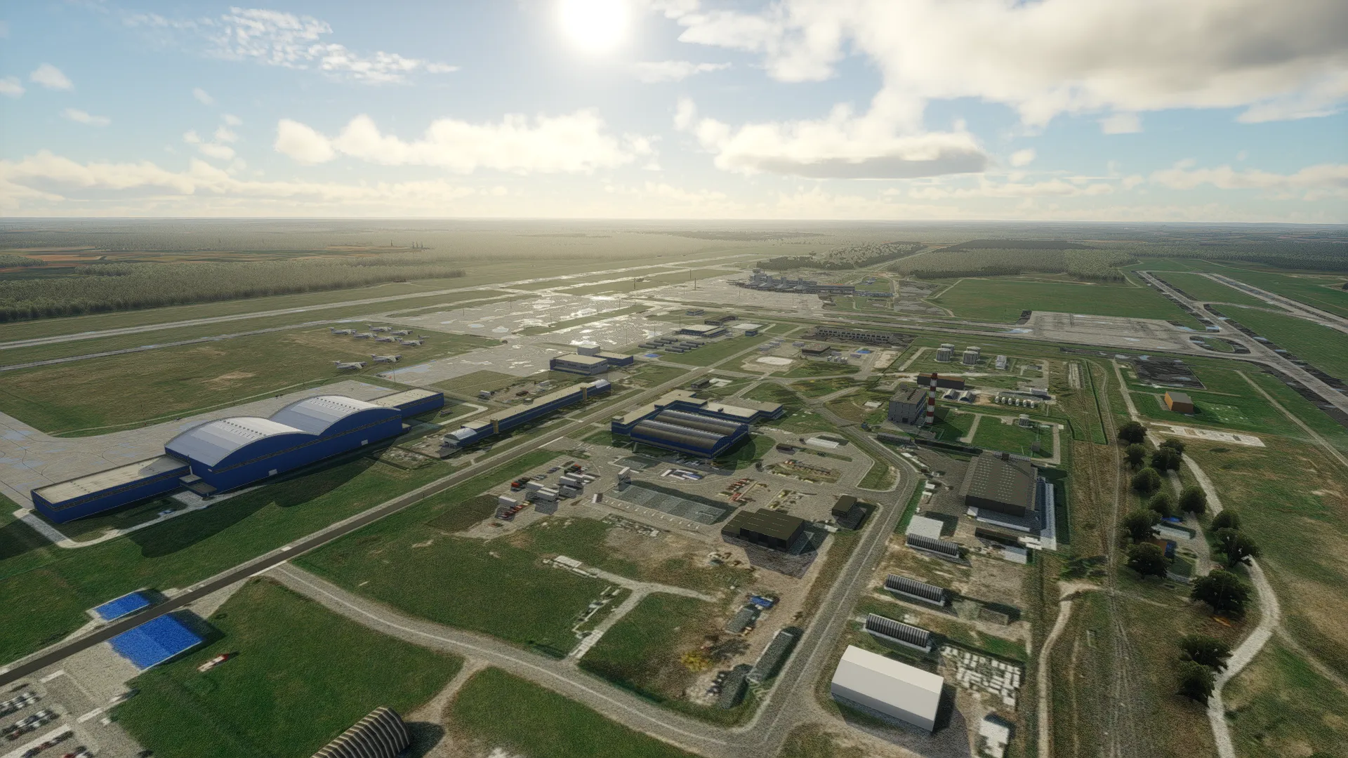 Аэропорт UMMS ( Минск, Беларусь ) v0.2b