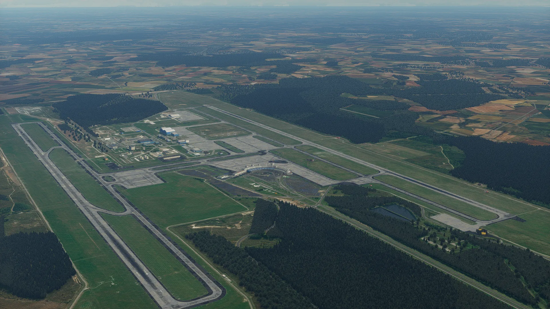 Аэропорт UMMS ( Минск, Беларусь ) v0.2b