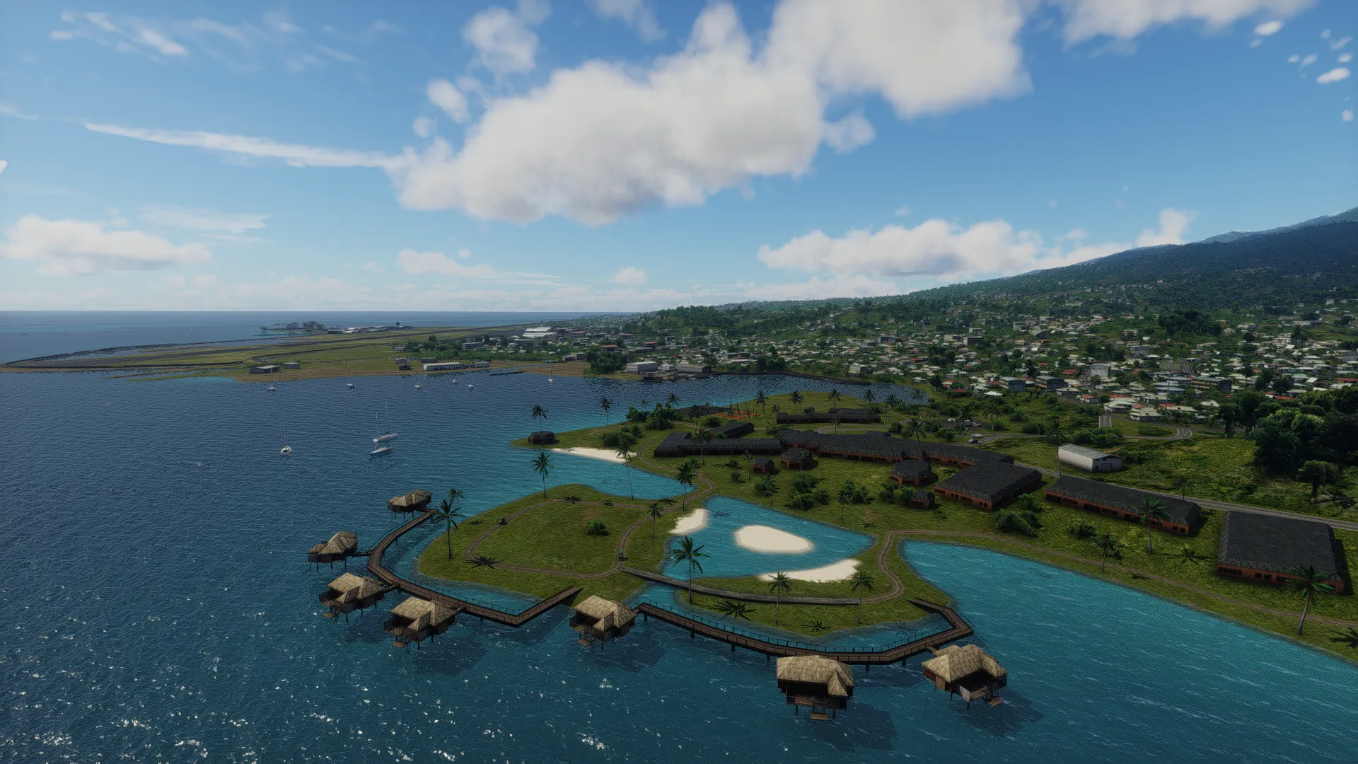 Аэропорт NTAA ( Таити, Французская Полинезия )