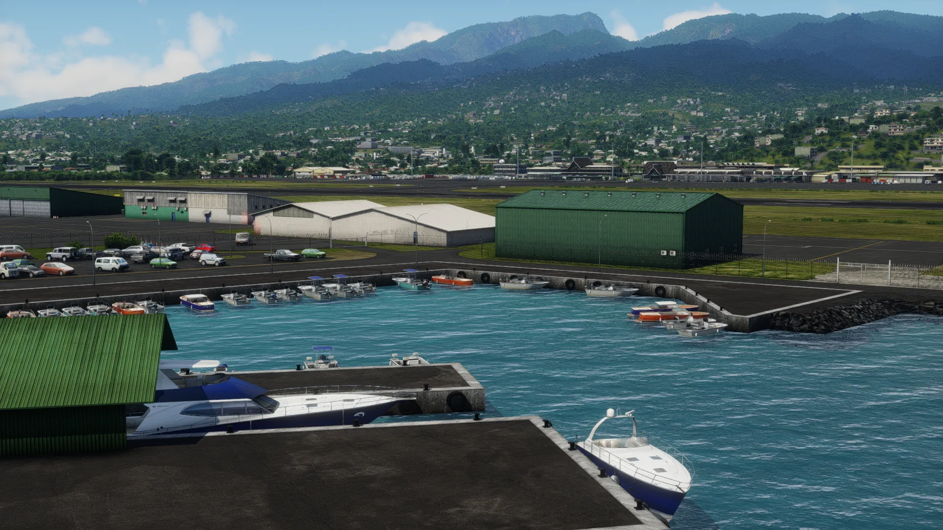 Аэропорт NTAA ( Таити, Французская Полинезия )