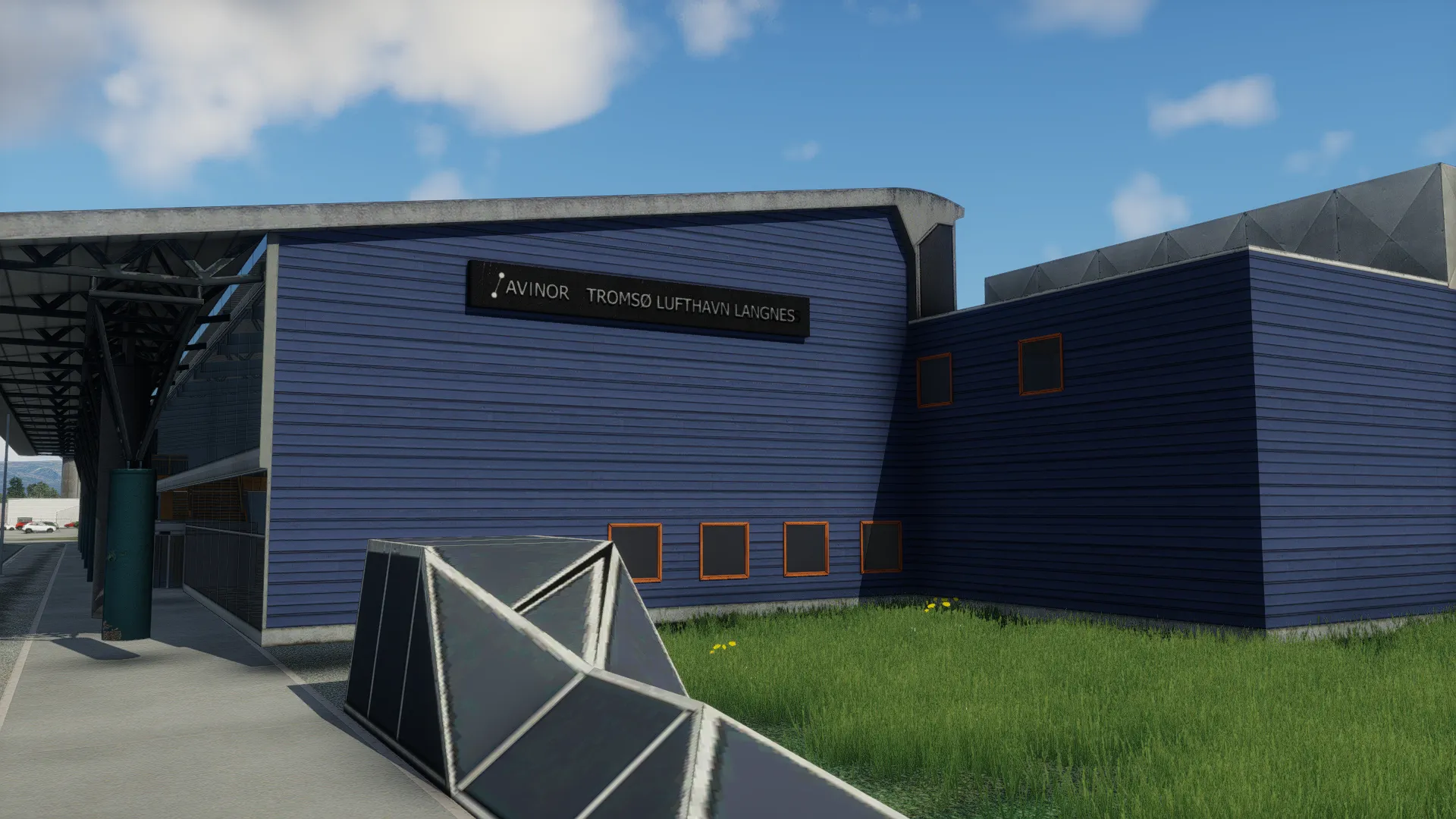 Аэропорт ENTC ( Тромсё, Норвегия )