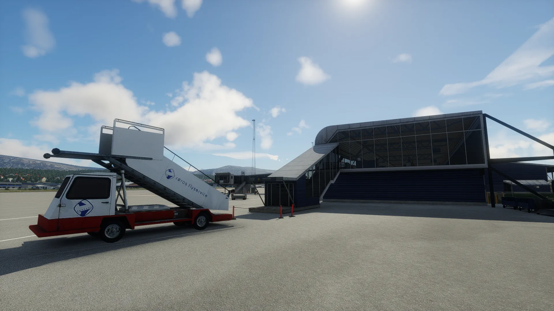 Аэропорт ENTC ( Тромсё, Норвегия )