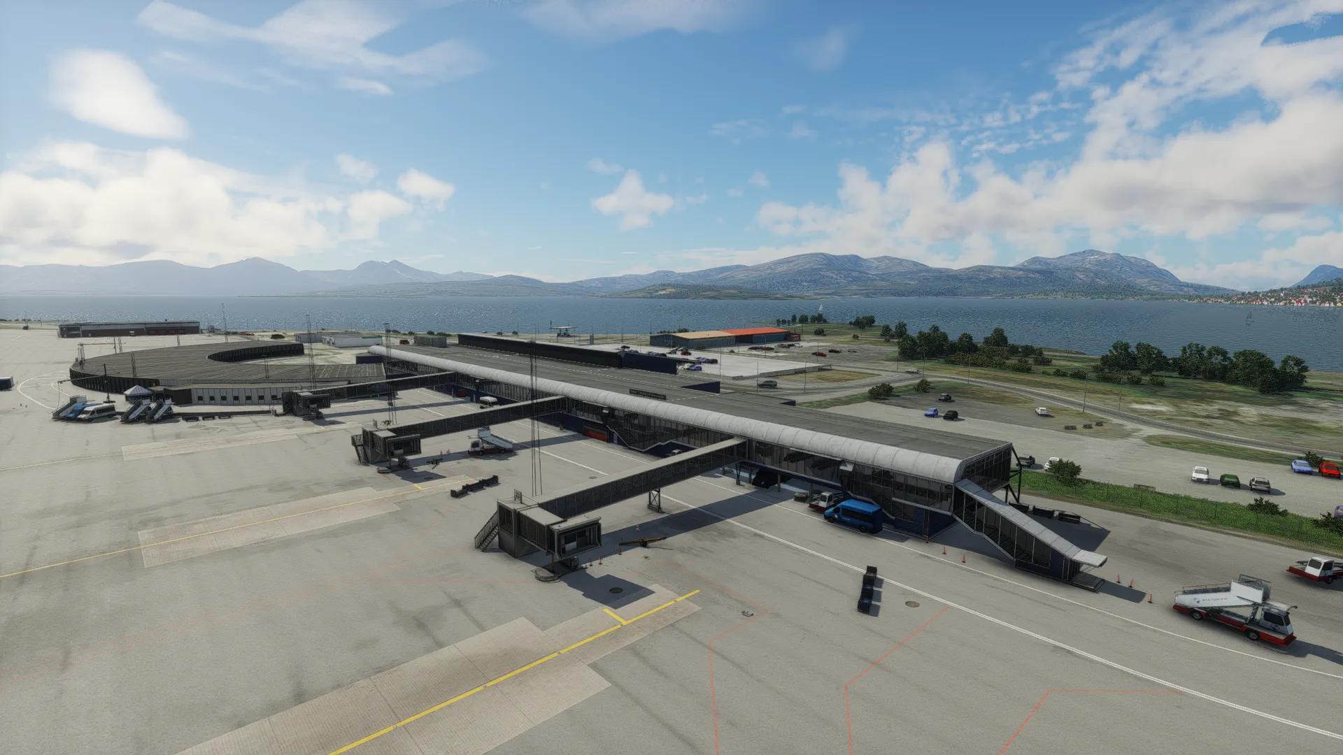 Аэропорт ENTC ( Тромсё, Норвегия )