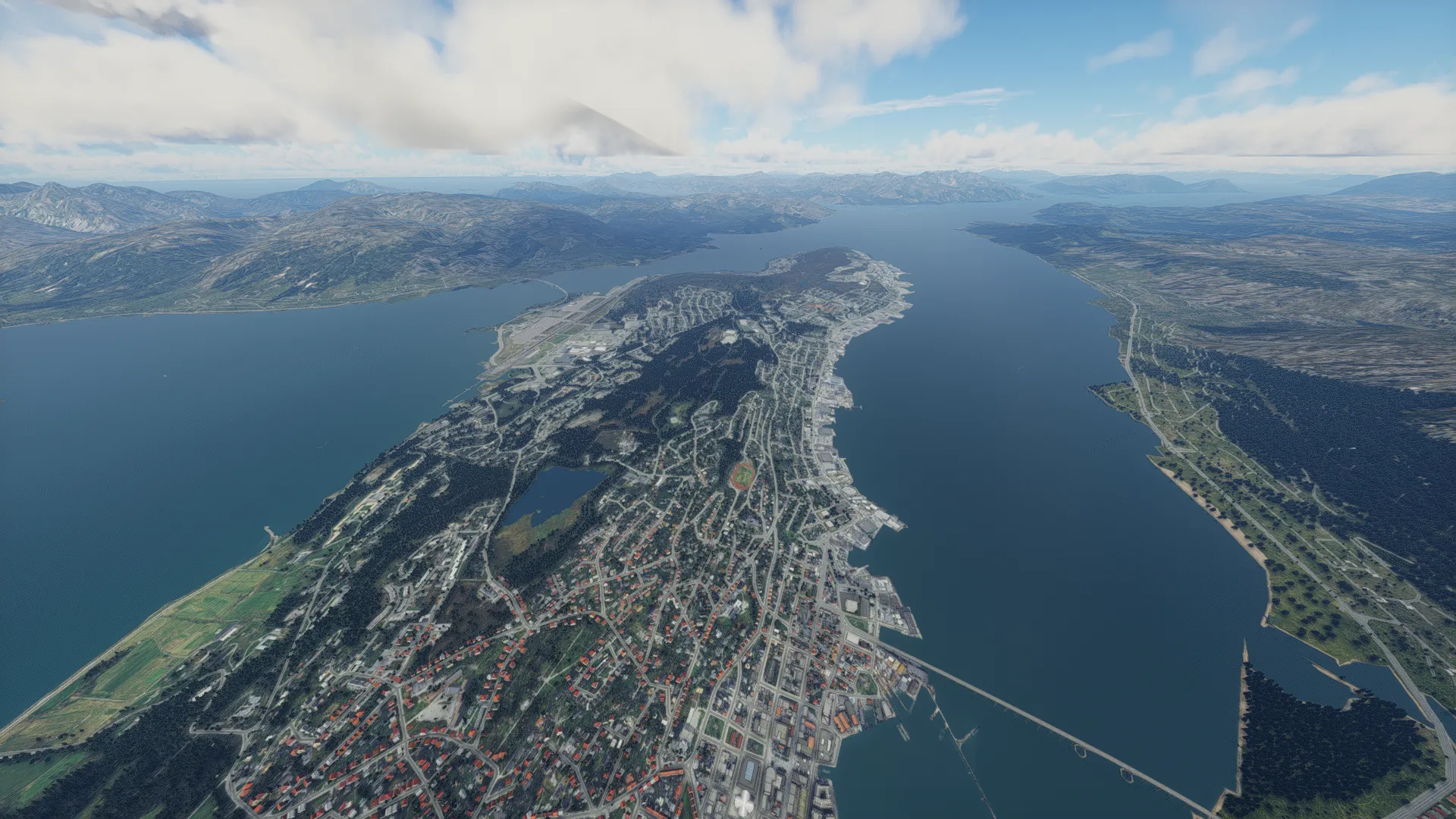 Аэропорт ENTC ( Тромсё, Норвегия )