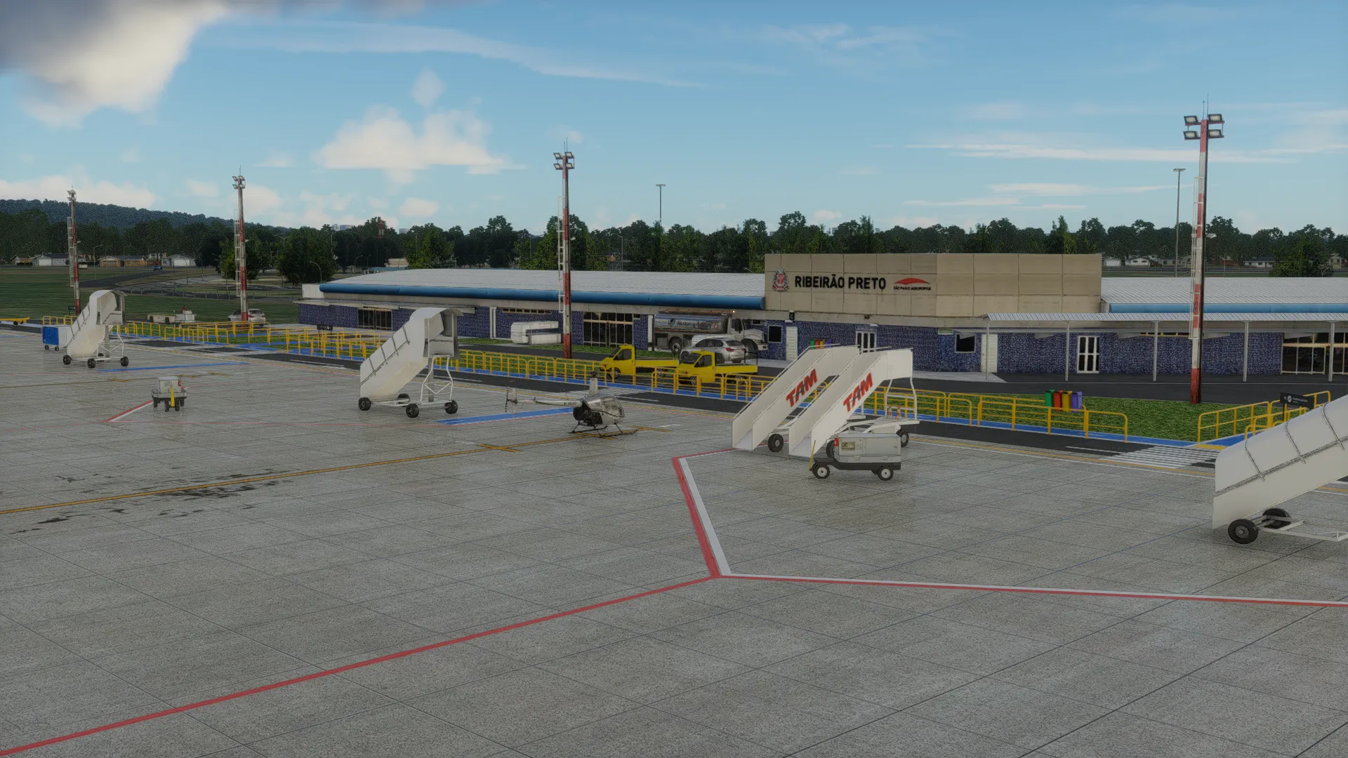 Аэропорт SBRP ( Рибейран-Прету, Бразилия )