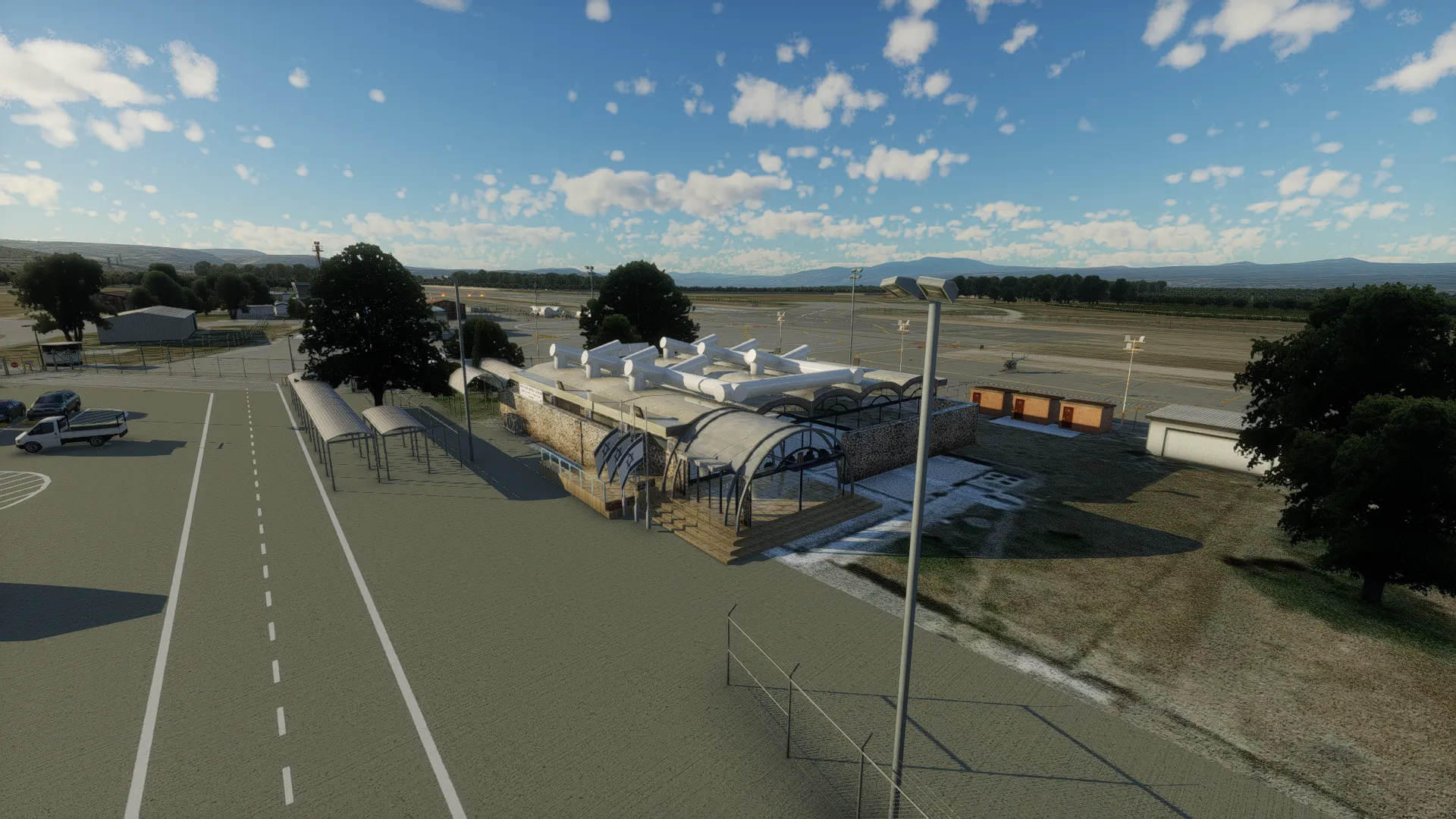 Аэропорт LLIB ( Рош-Пина, Израиль )