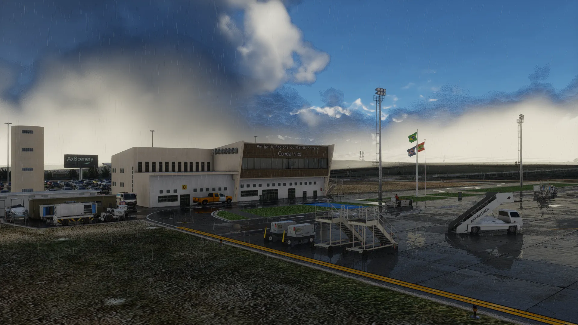 Аэропорт SNCP ( Коррейя Пинто, Бразилия )