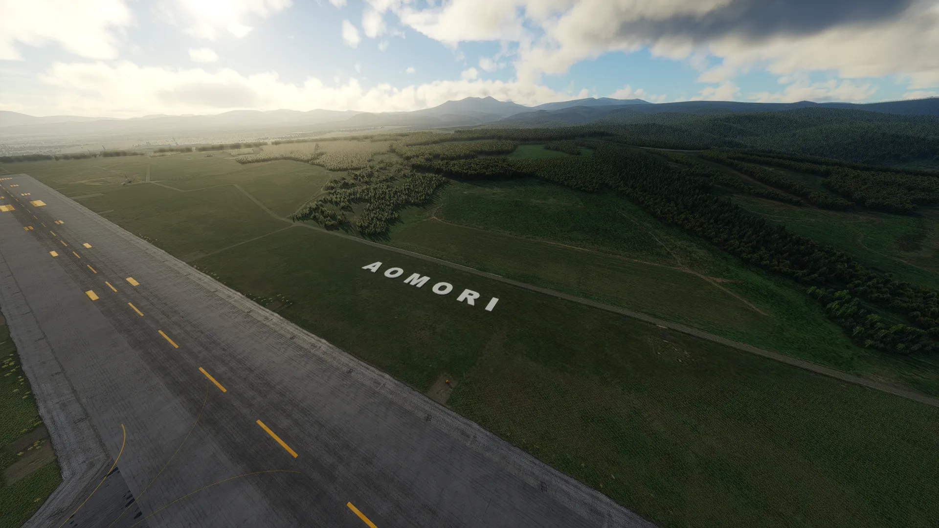 Аэропорт RJSA ( Аомори, Япония )