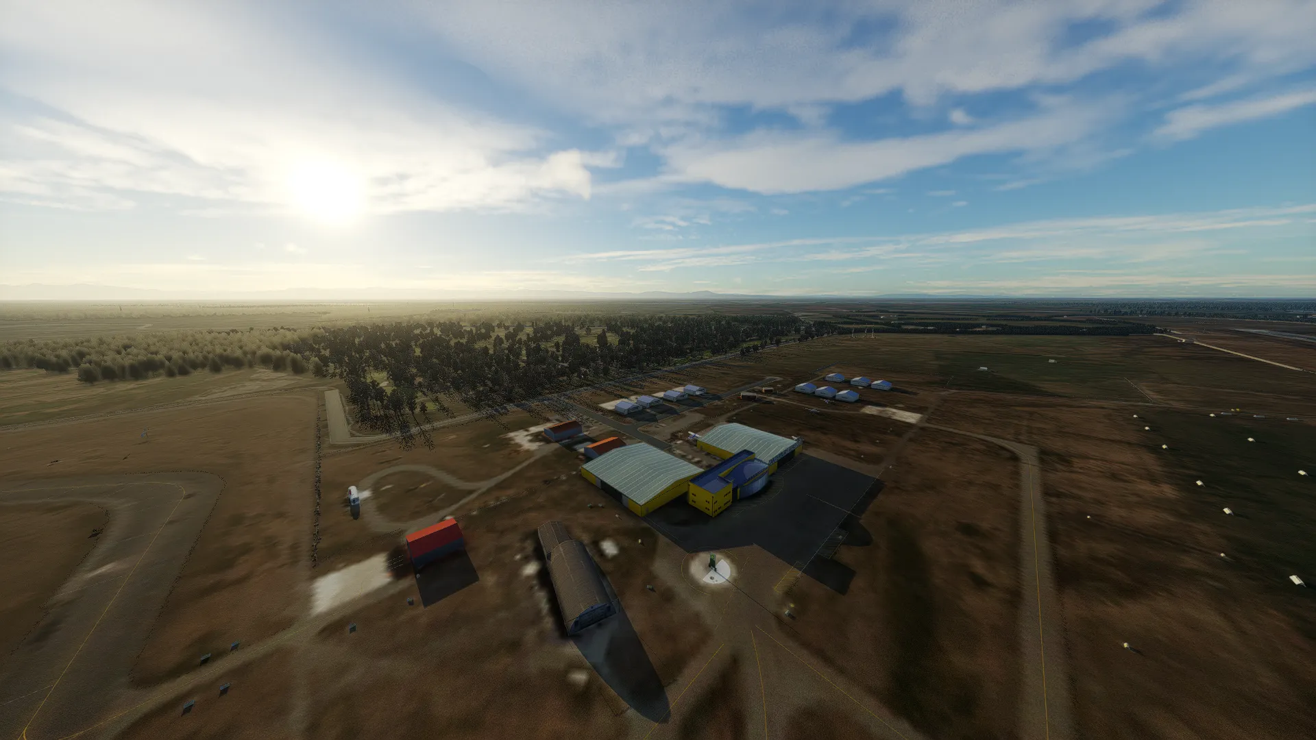 Аэропорт NZCH ( Крайстчерч, Новая Зеландия )