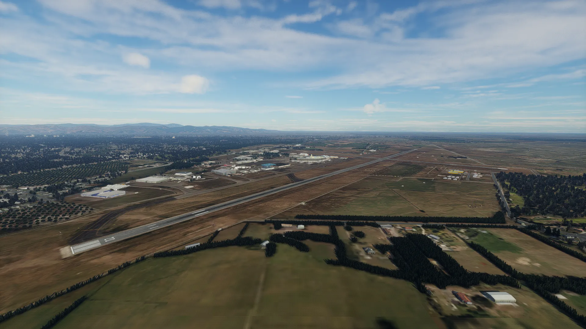 Аэропорт NZCH ( Крайстчерч, Новая Зеландия )